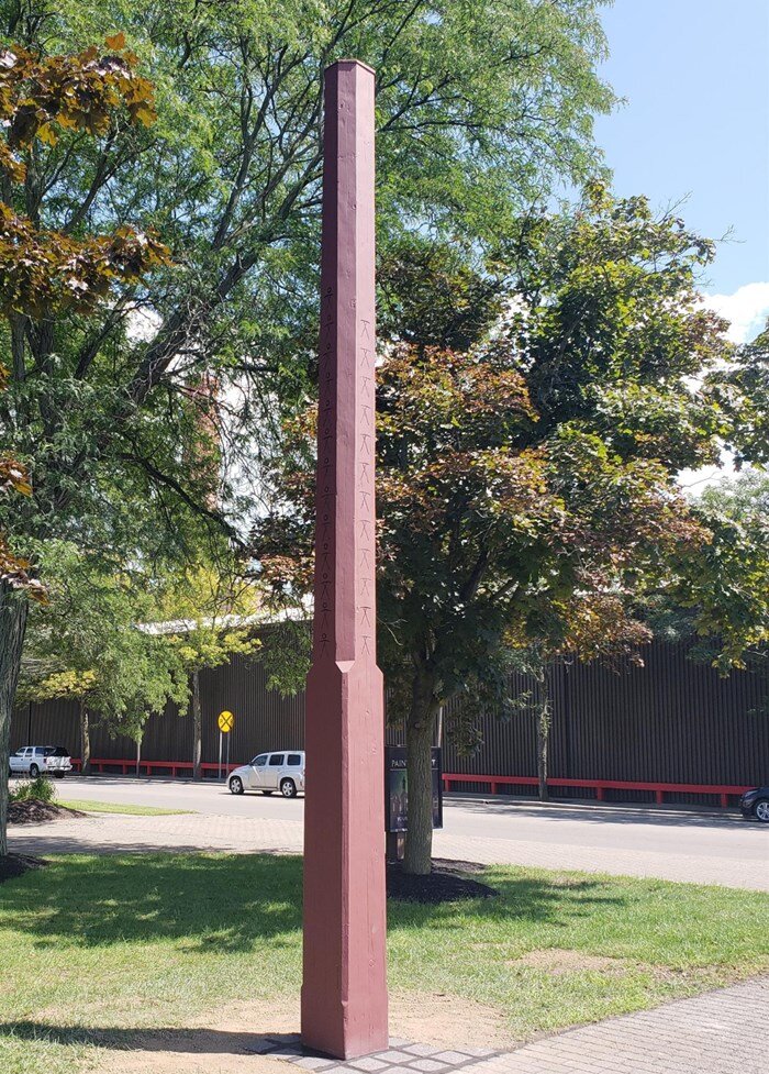 Village of Painted Post Pole Restoration After